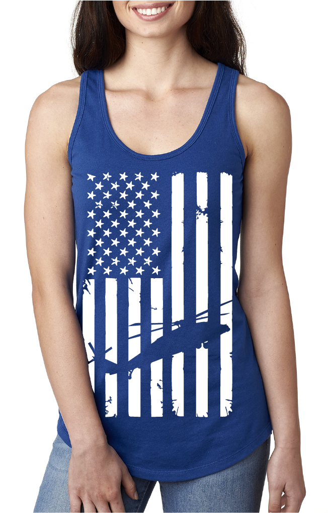 Black Hawk Flag Ladies Tank