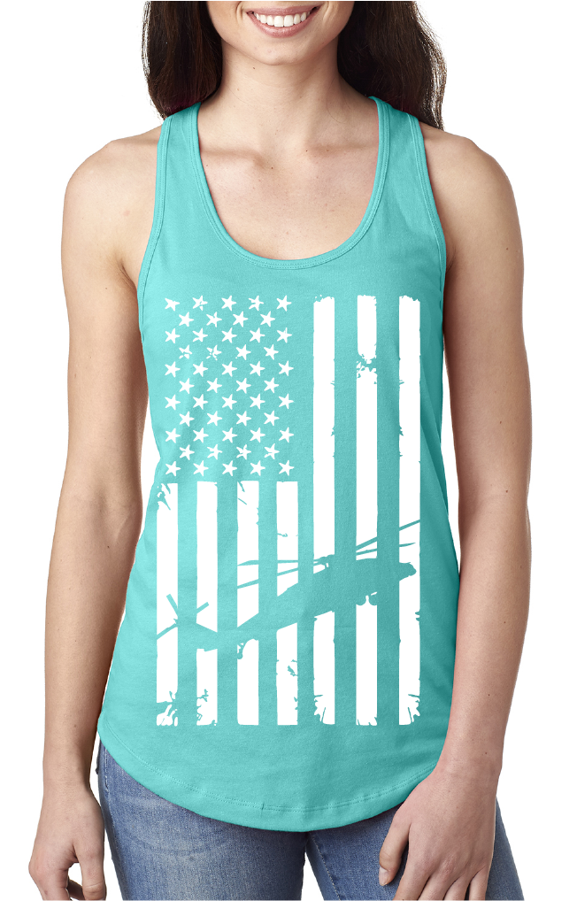 Black Hawk Flag Ladies Tank